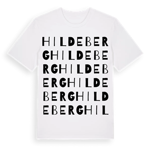 Hildeberg ordlek t-shirt – ekologisk bomull t-shirt från Pinshirt