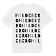 Hildeberg ordlek t-shirt