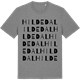 Mid Heather Gray t-shirt med Hildedal ordlek t-shirt