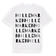 Hillemarken ordlek t-shirt