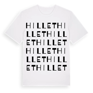 Hillet ordlek t-shirt – ekologisk bomull t-shirt från Pinshirt