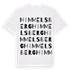Himmelsberg ordlek t-shirt