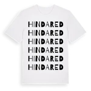 Hindared ordlek t-shirt – ekologisk bomull t-shirt från Pinshirt