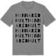 Mid Heather Gray t-shirt med Hinnaredhult ordlek t-shirt