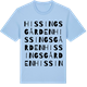 Blue Soul t-shirt med Hissingsgården ordlek t-shirt