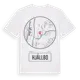 White t-shirt med Hjällbo t-shirt