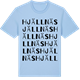 Blue Soul t-shirt med Hjällnäs ordlek t-shirt