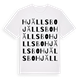 Hjällsbo ordlek t-shirt
