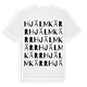 Hjälmkärr ordlek t-shirt