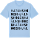 Blue Soul t-shirt med Hjälmshögen ordlek t-shirt