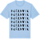 Blue Soul t-shirt med Hjälmvik ordlek t-shirt