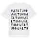 Hjältum ordlek t-shirt