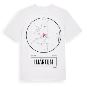 Hjärtum t-shirt – ekologisk bomull t-shirt från Pinshirt