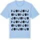 Blue Soul t-shirt med Hjo ordlek t-shirt