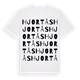 Hjortås ordlek t-shirt