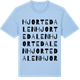 Blue Soul t-shirt med Hjortedalen ordlek t-shirt