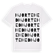 Hjortehed ordlek t-shirt