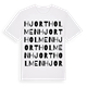 Hjortholmen ordlek t-shirt