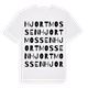 Hjortmossen ordlek t-shirt