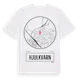 White t-shirt med Hjulkvarn t-shirt