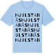 Blue Soul t-shirt med Hjulstanäs ordlek t-shirt