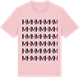 Pink Cotton t-shirt med HM ordlek t-shirt