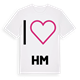 Jag älskar HM t-shirt stort tryck