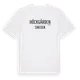 White t-shirt med Höckgården i Sverige t-shirt