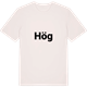Vintage White t-shirt med Hög fetstil t-shirt