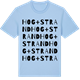 Blue Soul t-shirt med Hog + Strand ordlek t-shirt