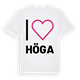 Jag älskar Höga t-shirt stort tryck
