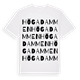 Högadammen ordlek t-shirt