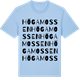 Blue Soul t-shirt med Högamossen ordlek t-shirt
