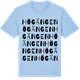 Blue Soul t-shirt med Högängen ordlek t-shirt