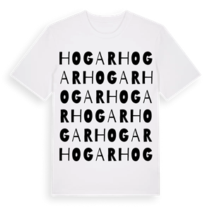 Hogar ordlek t-shirt – ekologisk bomull t-shirt från Pinshirt
