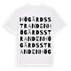Högärdsstranden ordlek t-shirt