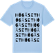 Blue Soul t-shirt med Högäset ordlek t-shirt