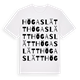 Högaslätt ordlek t-shirt