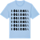 Blue Soul t-shirt med Högbrona ordlek t-shirt