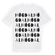 Högdal ordlek t-shirt