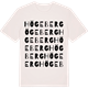 Vintage White t-shirt med Högeberg ordlek t-shirt