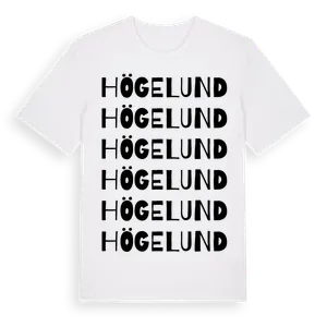Högelund ordlek t-shirt – ekologisk bomull t-shirt från Pinshirt