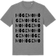 Mid Heather Gray t-shirt med Högemo ordlek t-shirt