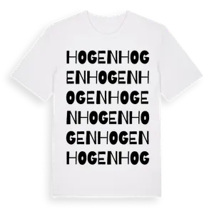 Hogen ordlek t-shirt – ekologisk bomull t-shirt från Pinshirt