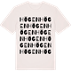 Vintage White t-shirt med Högen ordlek t-shirt