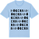 Blue Soul t-shirt med Högerna ordlek t-shirt