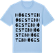 Blue Soul t-shirt med Högesten ordlek t-shirt