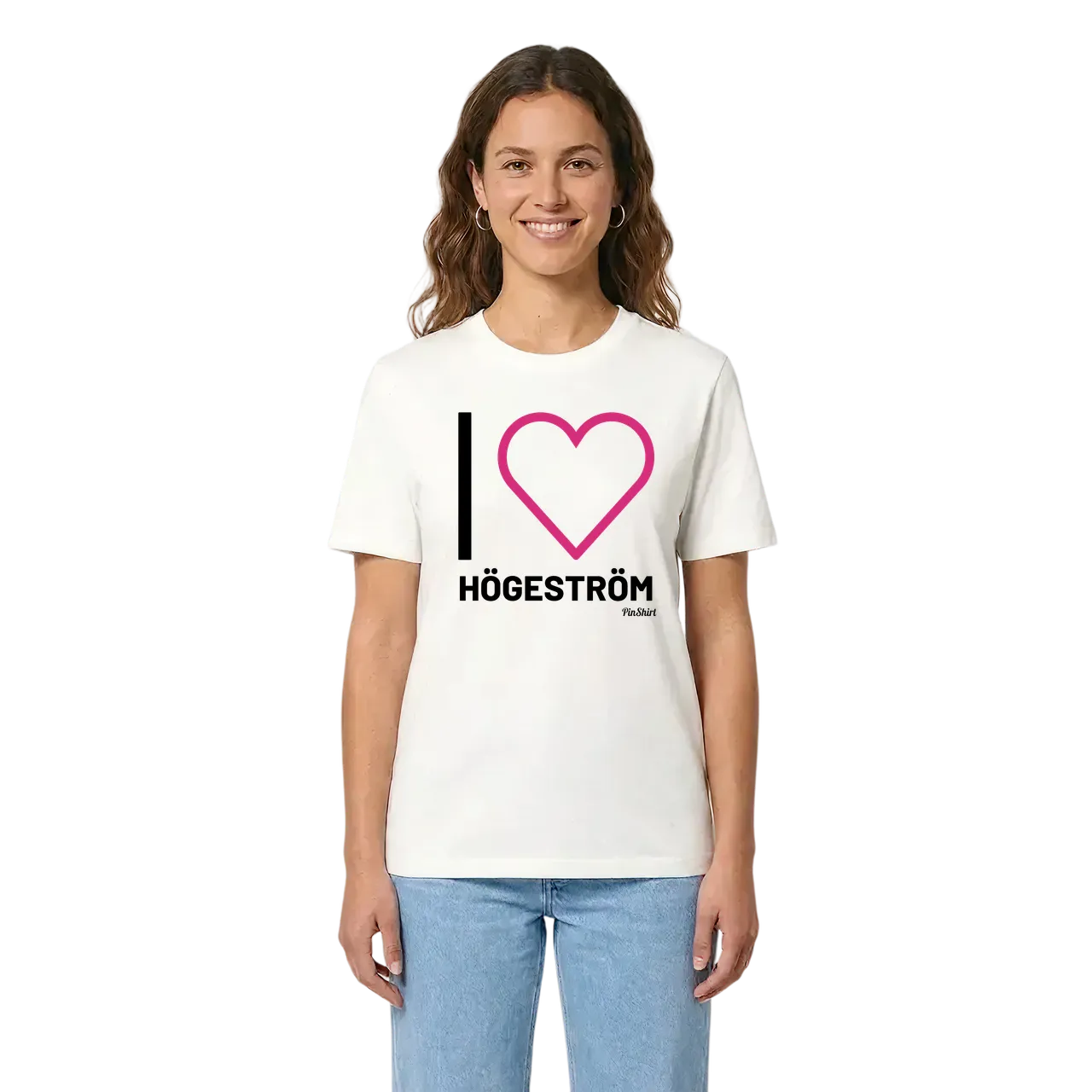 Jag älskar Högeström t-shirt stort tryck i miljö