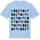 Blue Soul t-shirt med Högetomt ordlek t-shirt