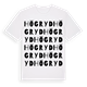 Högryd ordlek t-shirt